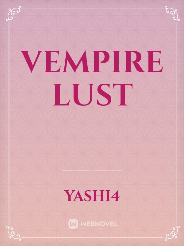 Vempire Lust