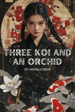 Three Koi and an Orchid