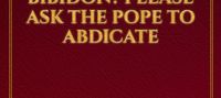 Birth mother Douluo Bibidon? Please ask the Pope to abdicate