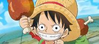 Pirate, start as Luffy's little boy