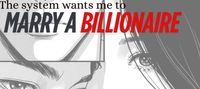 The system wants me to marry a billionaire